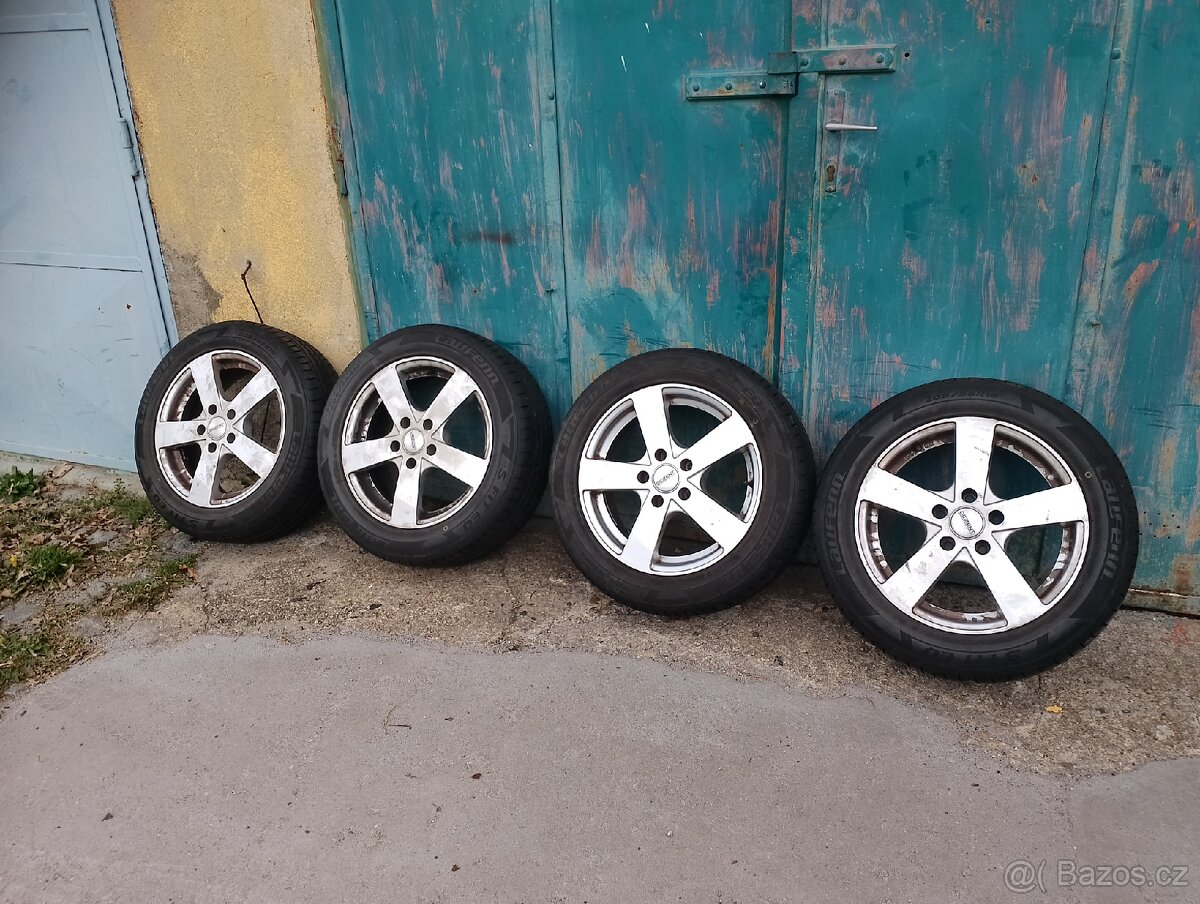 Prodám Alu kola 205/55 R16 5x112 (letní)