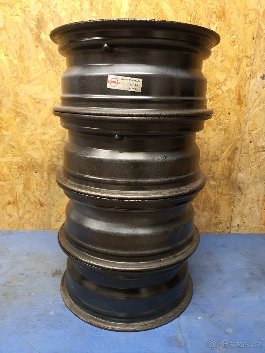 Plechové disky kola 6Jx15H2 ET38 5x100