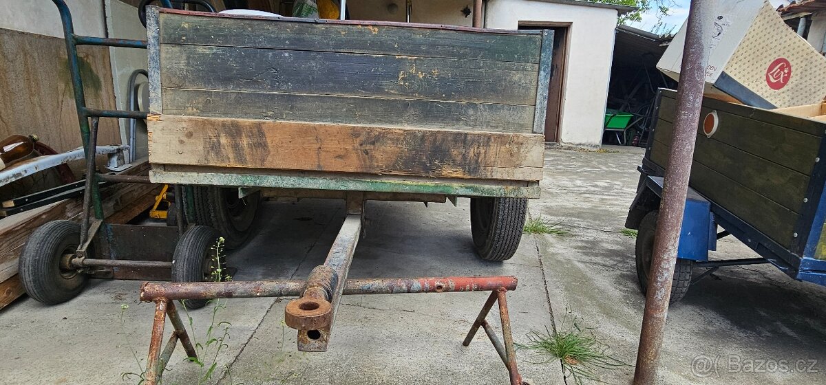 Vlek za traktor, vlečka, kára