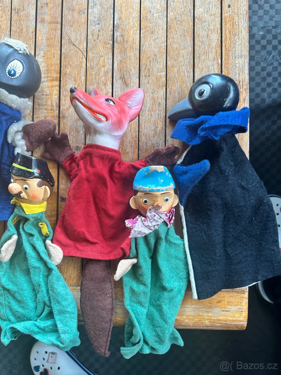 Prodám staré loutky 8 kusů za 1 kus 200,-