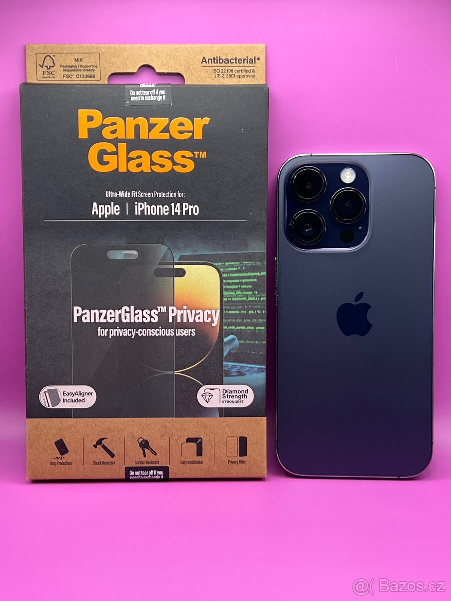 iPhone 14 Pro 512GB Deep Purple, 100% Baterie
