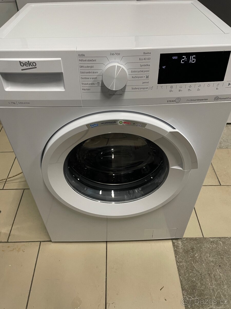 Nepoužitá pračka Beko EWUE76261CSH1W