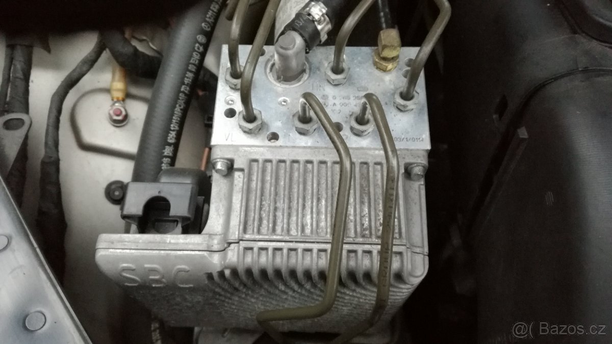 Jednotky SBC na Mercrcdes E - w211