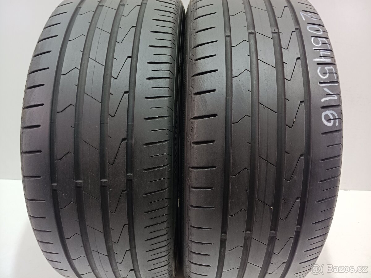 2ks letní pneu 205/45/16 Hankook