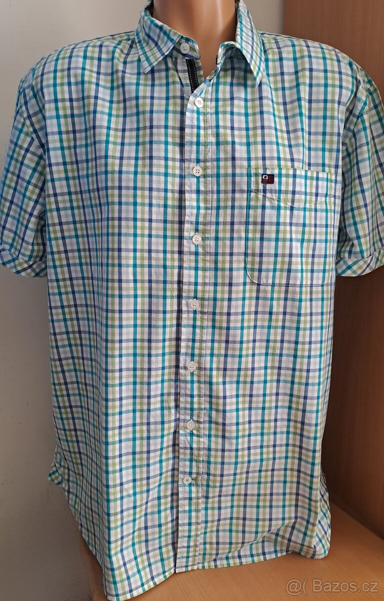 Pánská kostičkovaná košile Via Cortesa/XL-L/2x62cm
