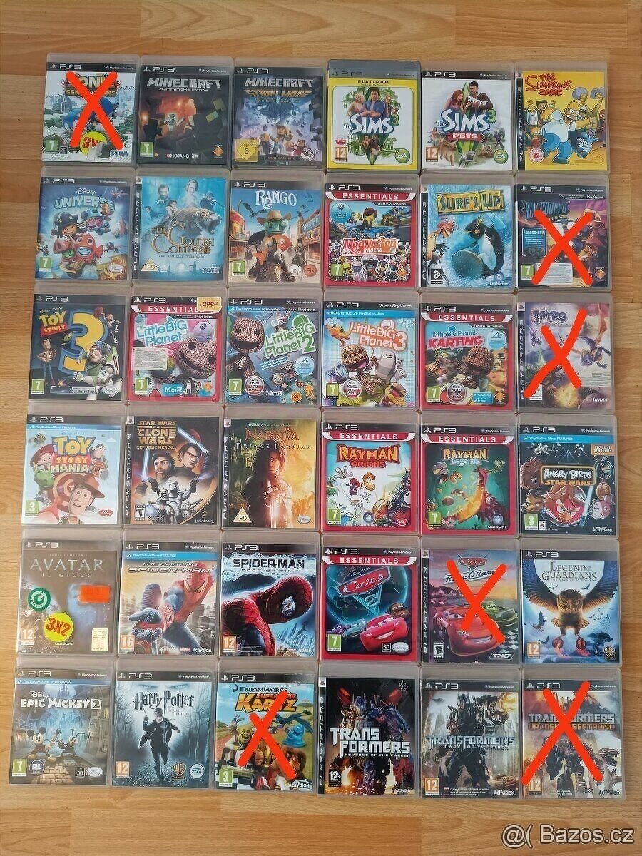 Dětské hry na PS3 / PlayStation 3 - ceny v popisu