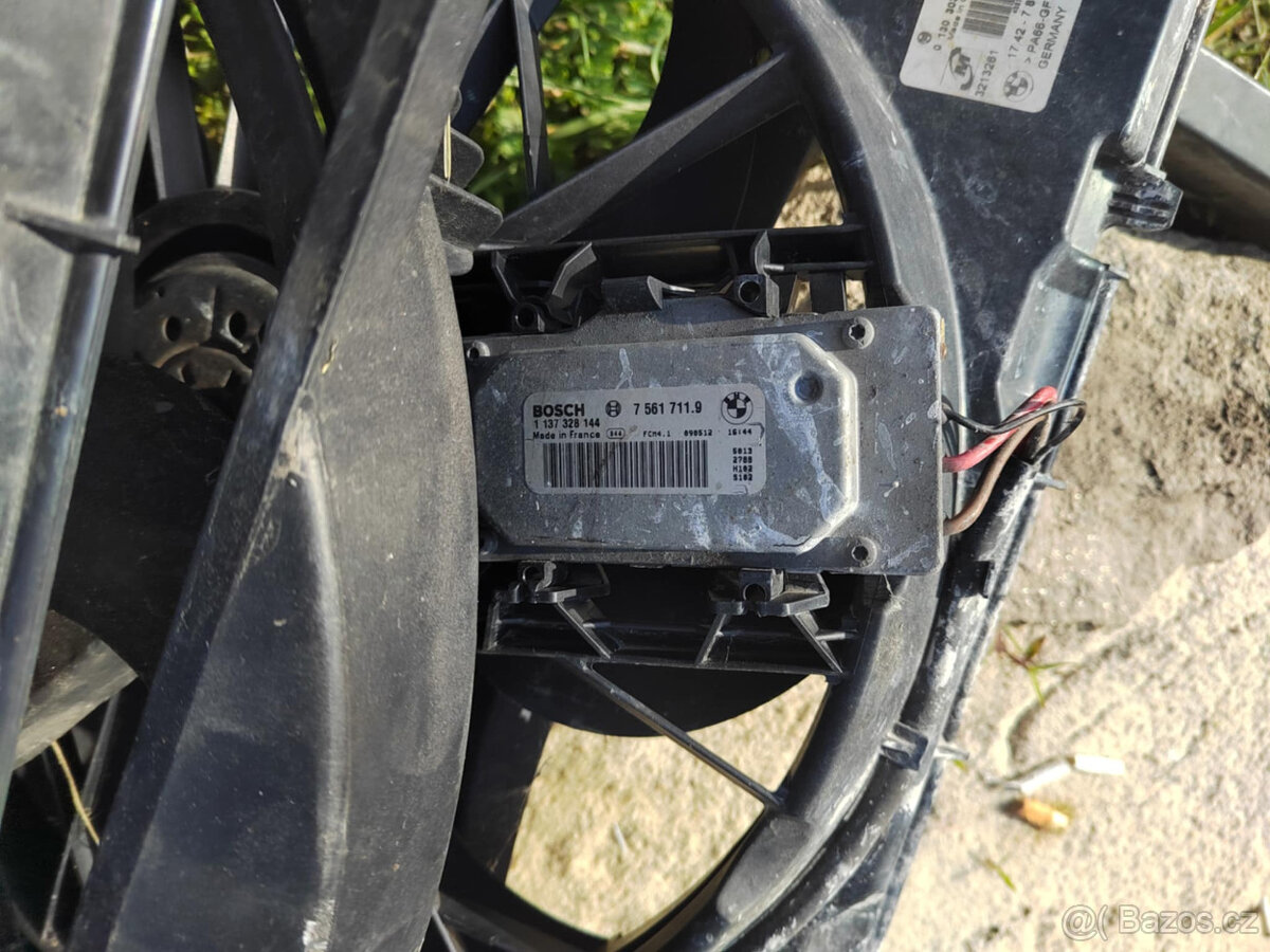 BMW E90-91, elektronika ventilátor sahara