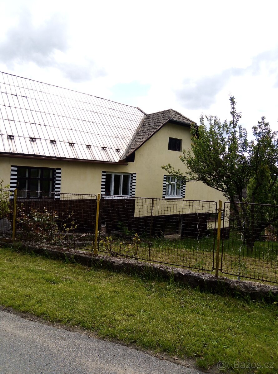 Pronájem Chalupy na Vysočině cca 4 km od Víru
