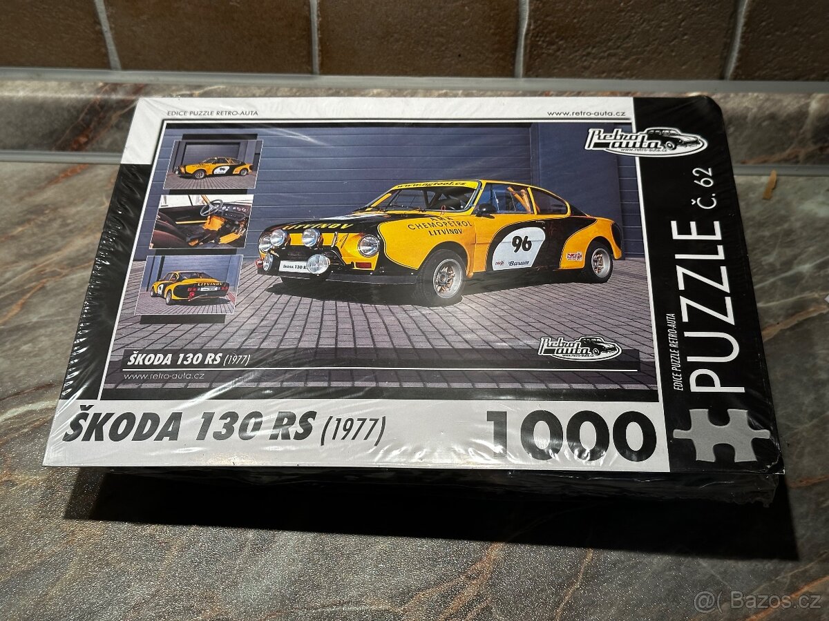Puzzle 1000 dílků - Škoda 130 RS