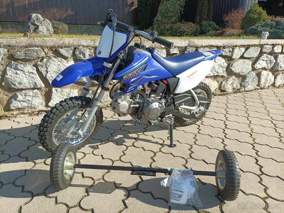 Minibike Yamaha TT-R50E - jako NOVÁ