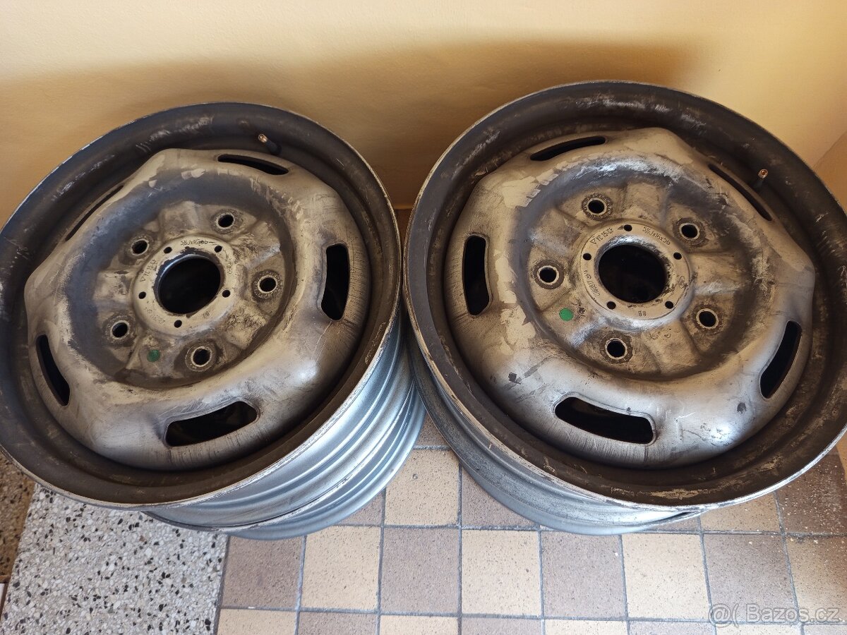 Disky plechové 4 ks Ford Transit