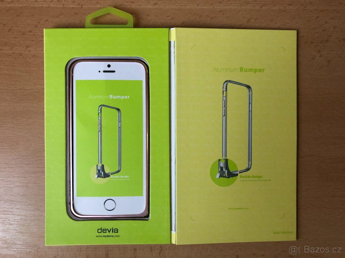 Růžový Hliníkový Rámeček pro iPhone 6/6s