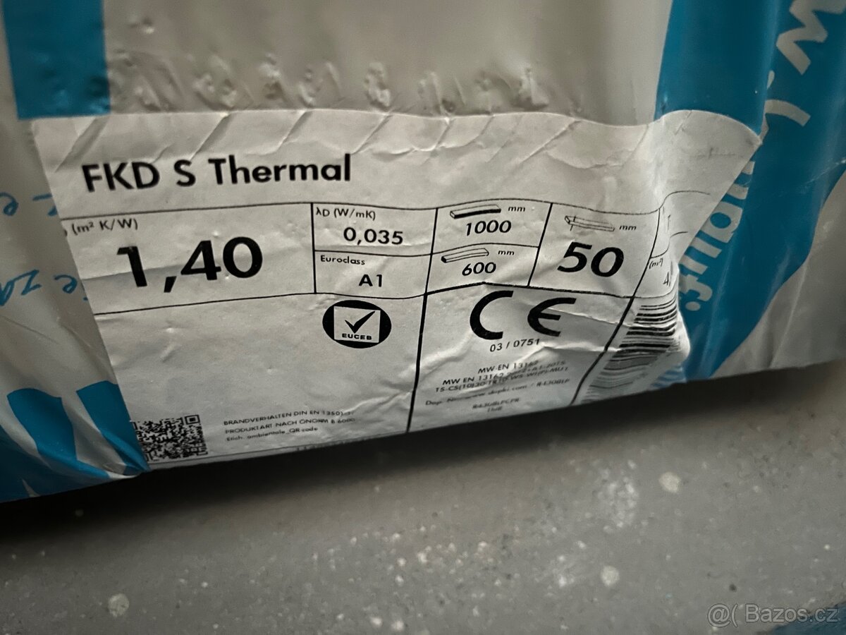 Mineralni izolace Knauf FKD S Thermal 50mm