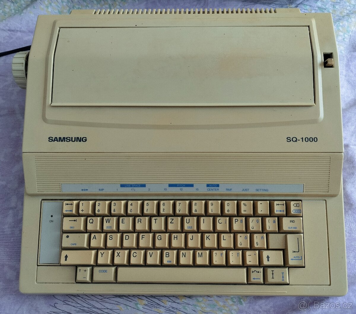 Psací stroj Samsung SQ-1000