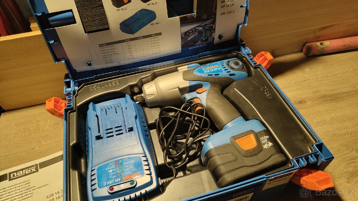 Rázový utahovák Narex ASR 18 HT-S