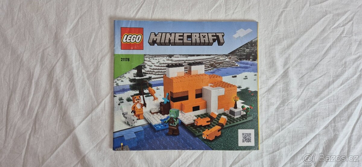 LEGO Minecraft 21178 Liščí domek