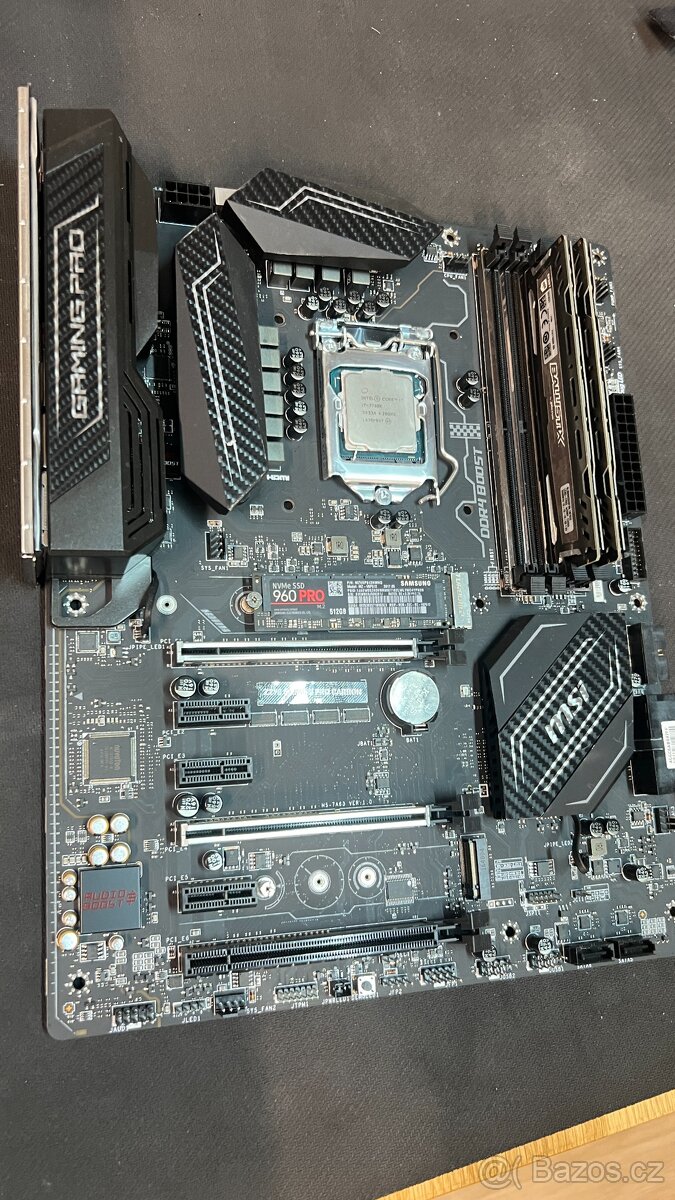 Intel i7 7700k + MSI Z270 Gaming Pro Carbon