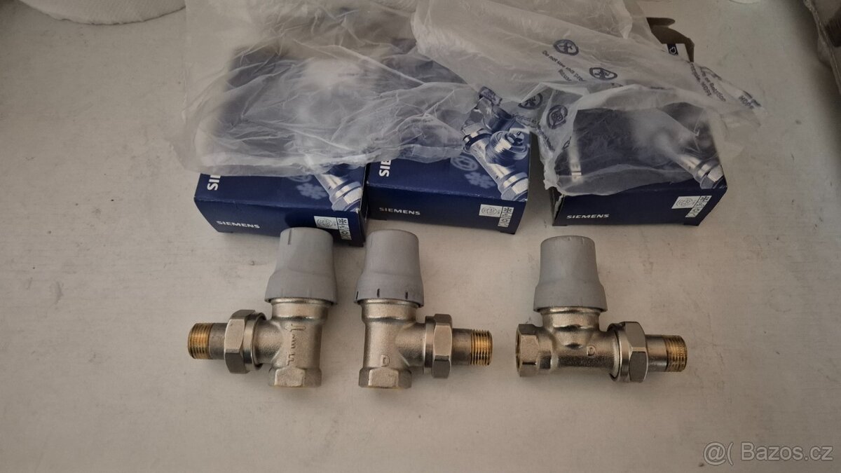 Ventily radiátorů SIEMENS 3ks