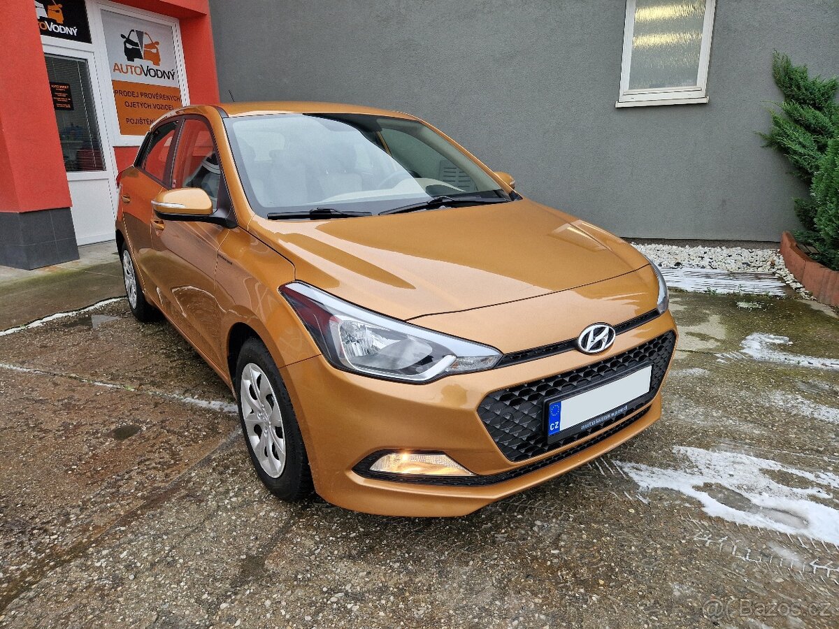 Hyundai i20 1.2 55kW 2017 CZ