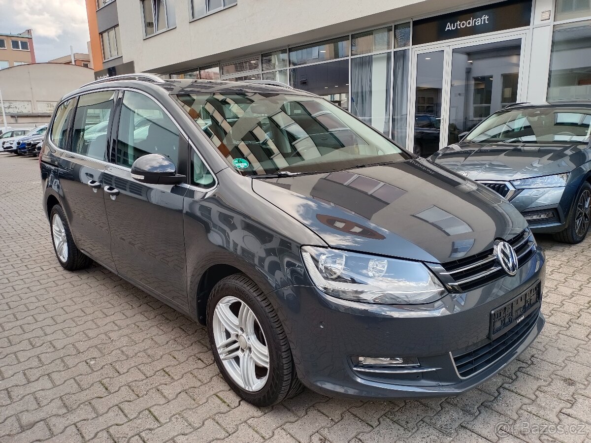 VW Sharan 1.4TSI 110kW DSG Panorama - záruka Autodraft