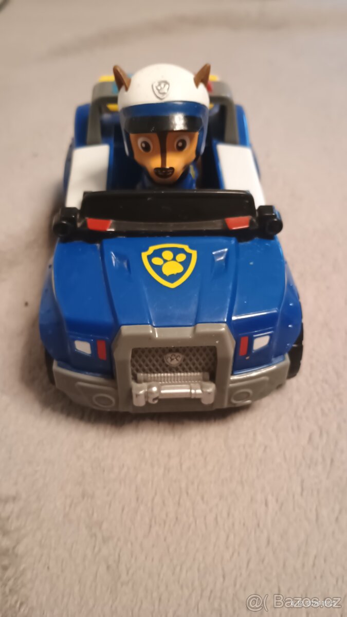 Tlapková patrola Chase s autíčkem