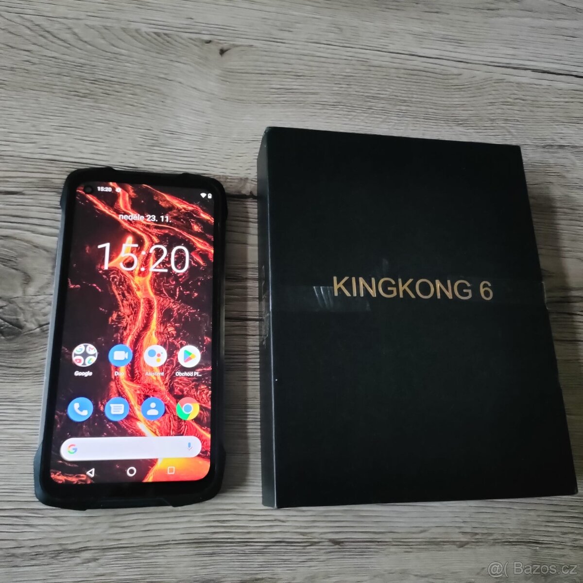 Cubot King Kong 6 černá- 6" HD/ 128GB/ 4GB RAM/ NFC/IP68