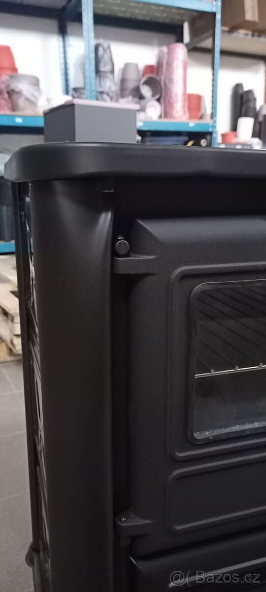 Sporák na TP ALMA MONS - Lehce promáčkli plech