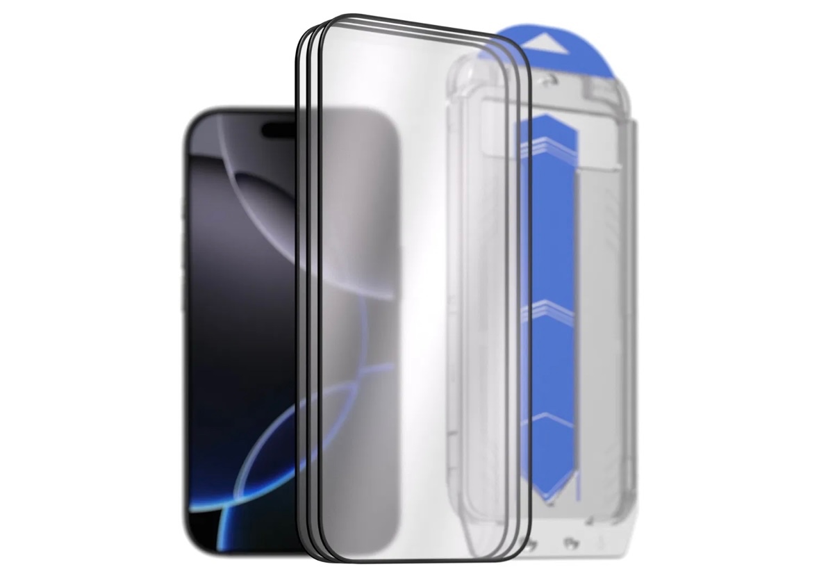 2x ochranné sklo pro iPhone 16 Pro, iPhone 17.
