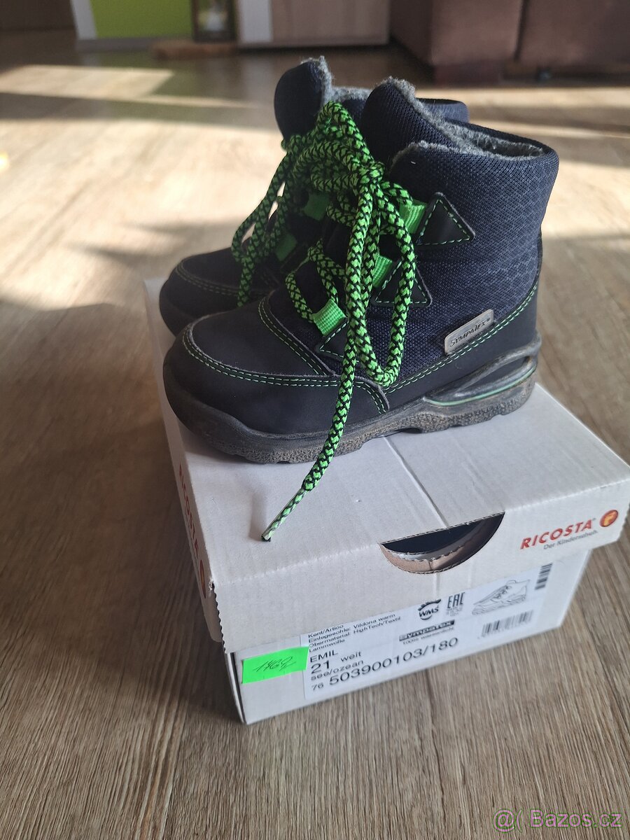 Zimní boty vel. 21