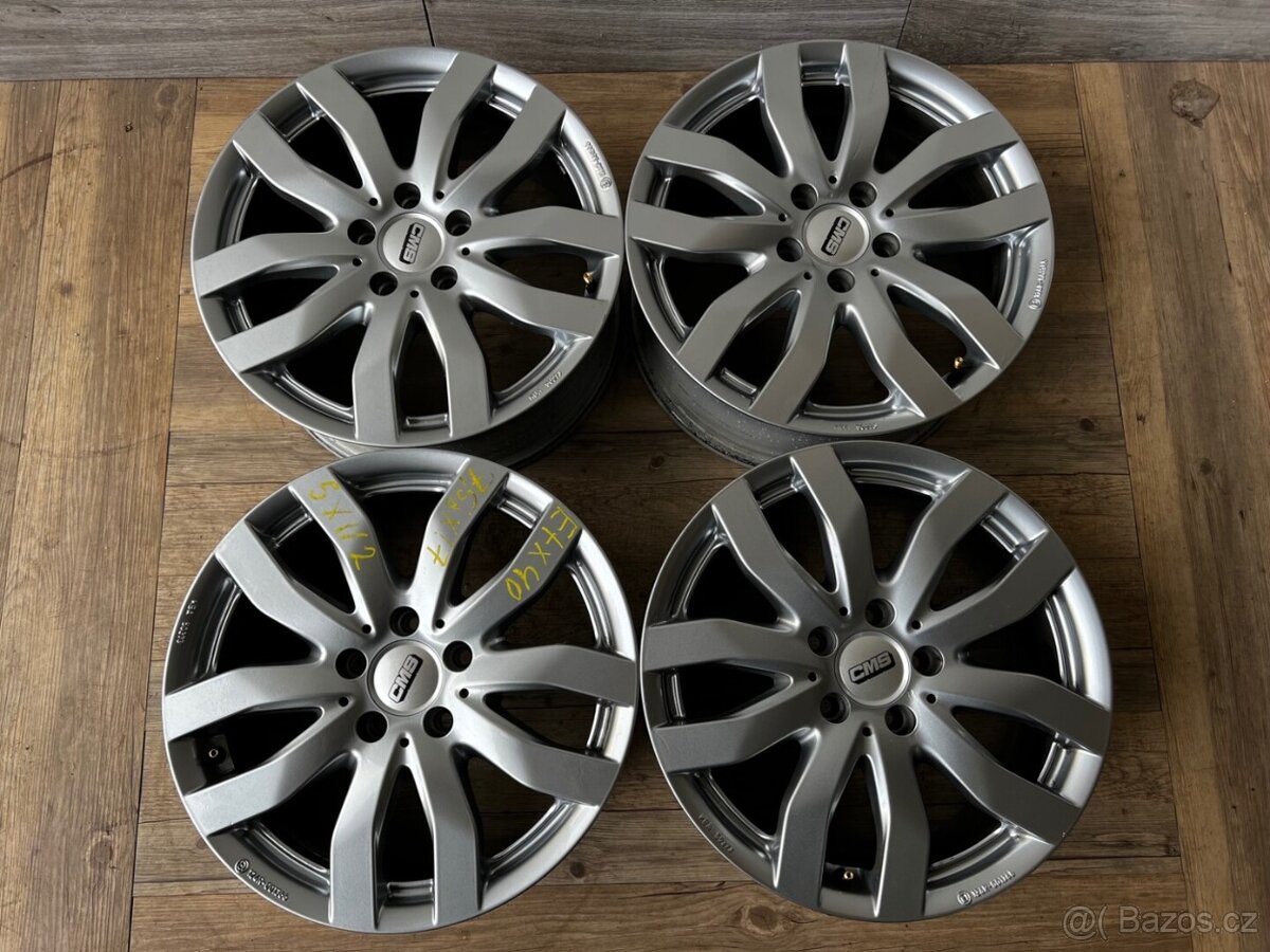 Hliníkové disky CMS C22 r17 5x112