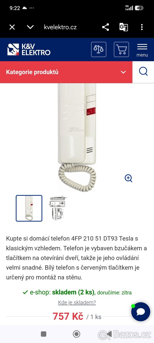 Domovní telefon
