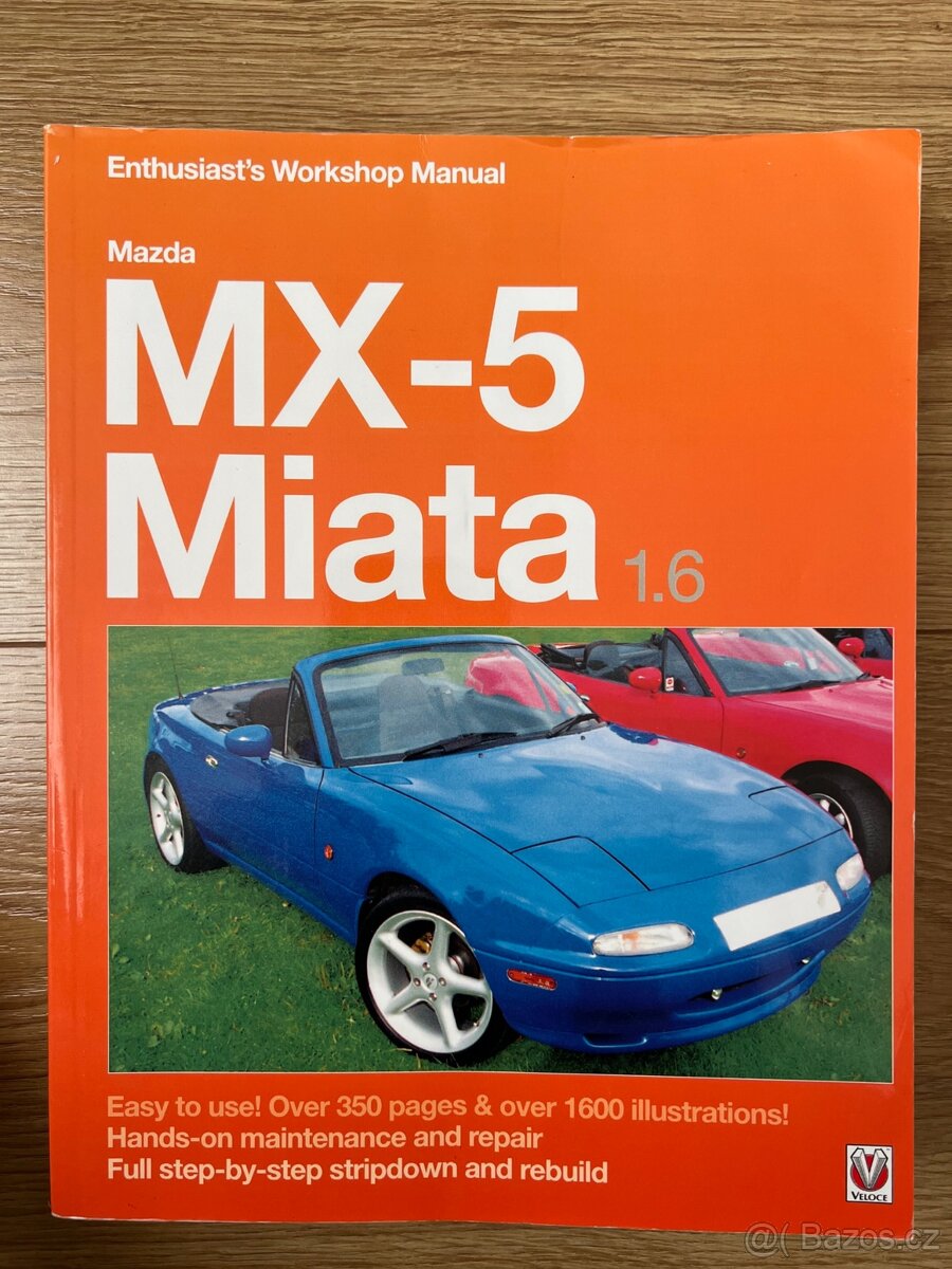 MAZDA MX-5 MX5 montažni manual dílenská příručka