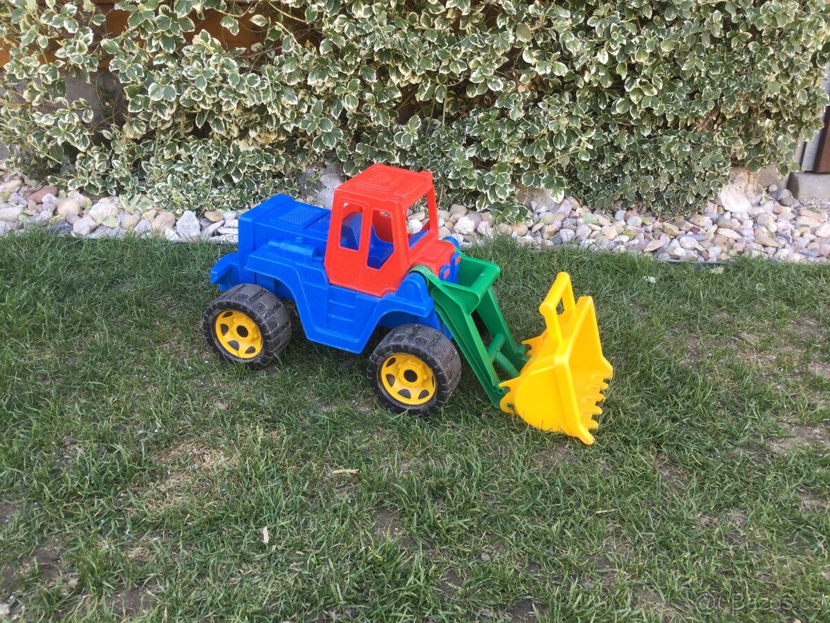 Velký bagr/nakladač - odrážedlo