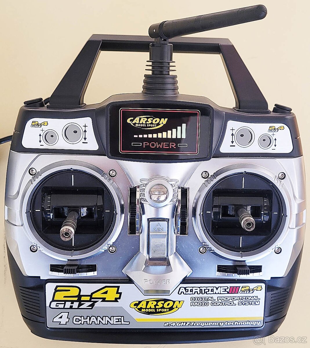 Vysílač 4CH Carson Airtime III 2.4 GHz