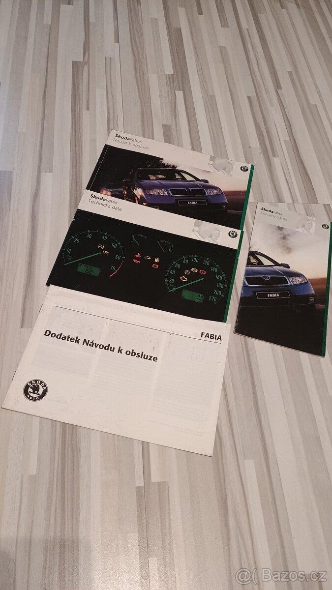 Prodám manual Fabia 1