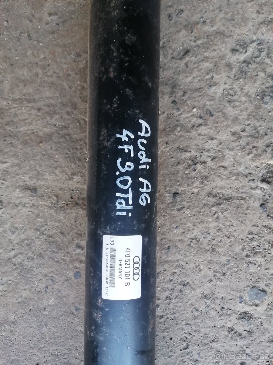 Prodám kardan na Audi A6 4F 2006 165kW