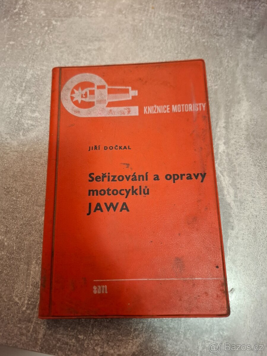 Kniha,príručka jawa,čz