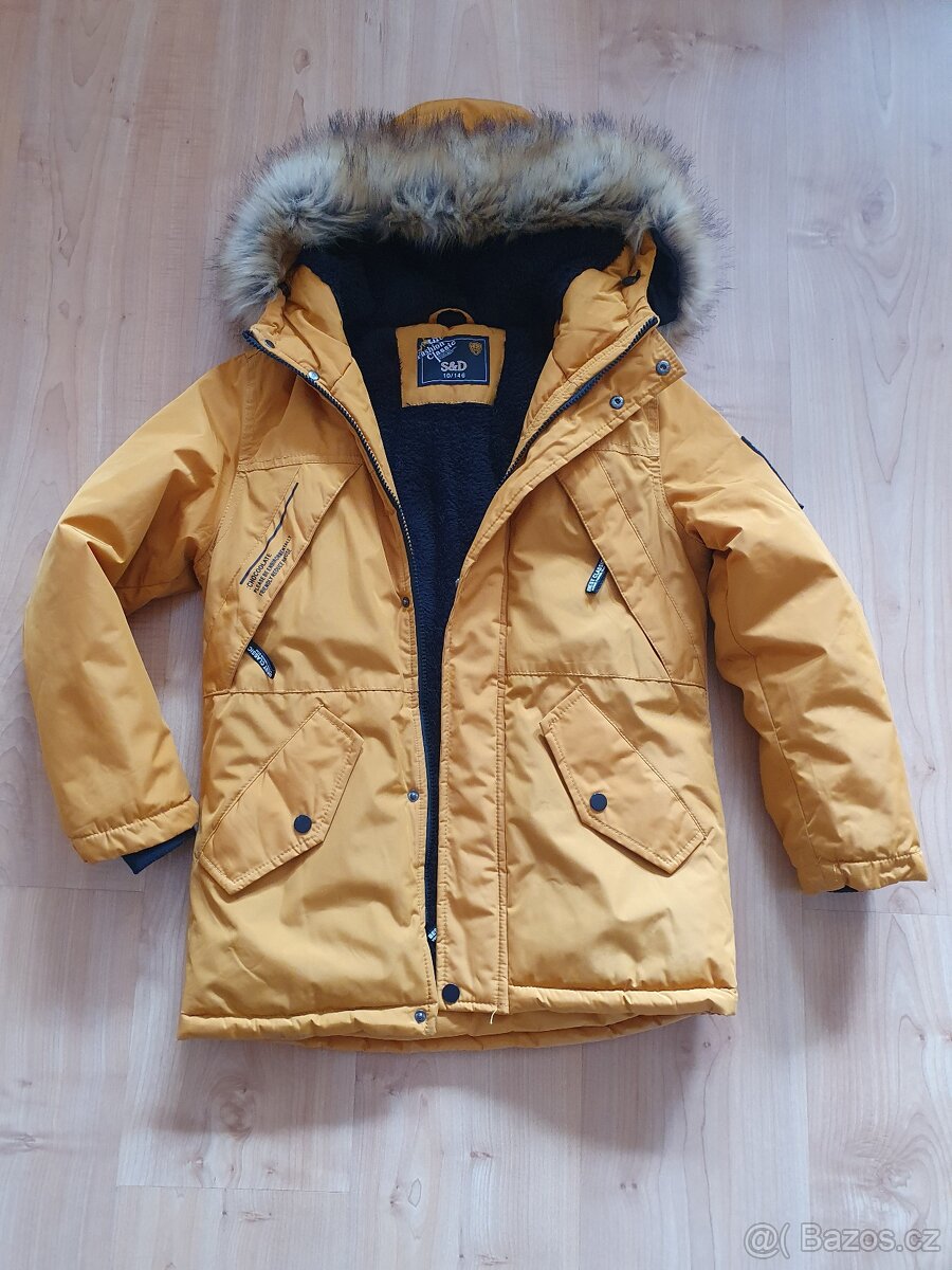 Zimní bunda kabát parka v.146 S&D teplá
