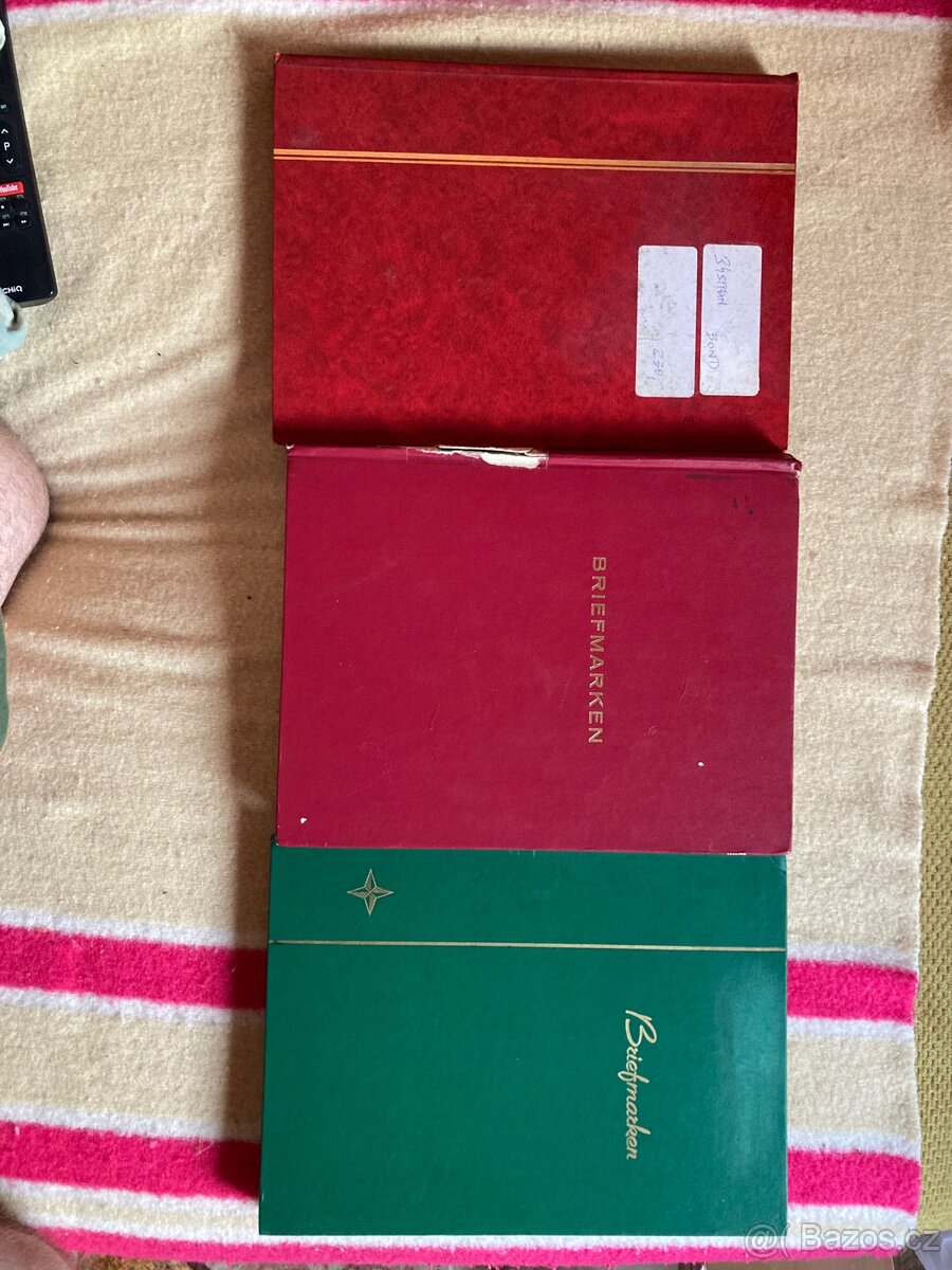 3 x album BRD - tisíce známek