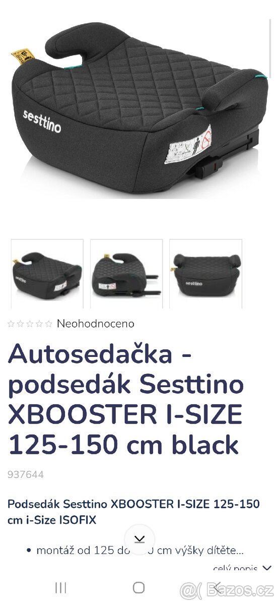 Dětský podsedak- nový