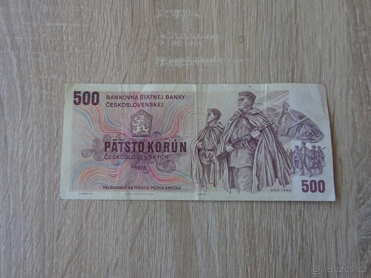 bankovka 500