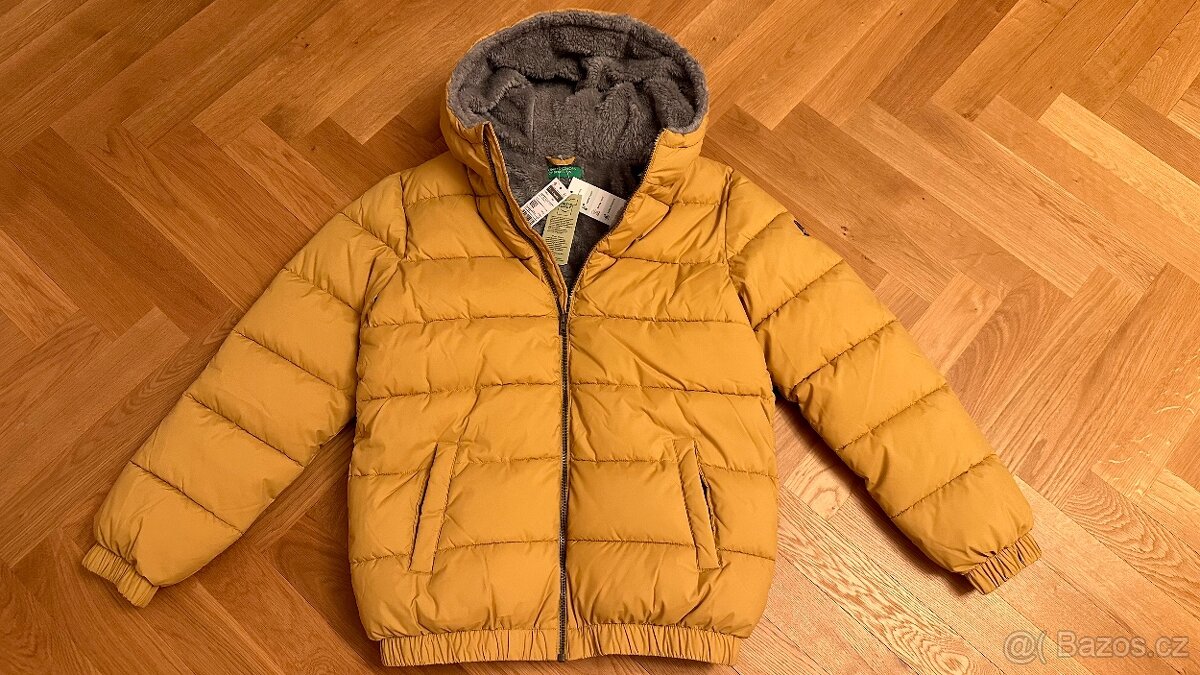 NOVÁ zimní bunda 13-14 let (168 cm) zn. Benetton