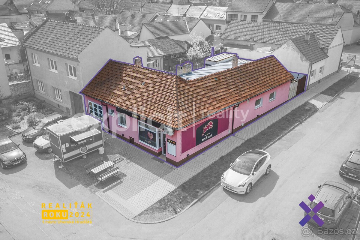 Prodej komerčního objektu 155 m2, pozemek 317 m2 - Uherský O