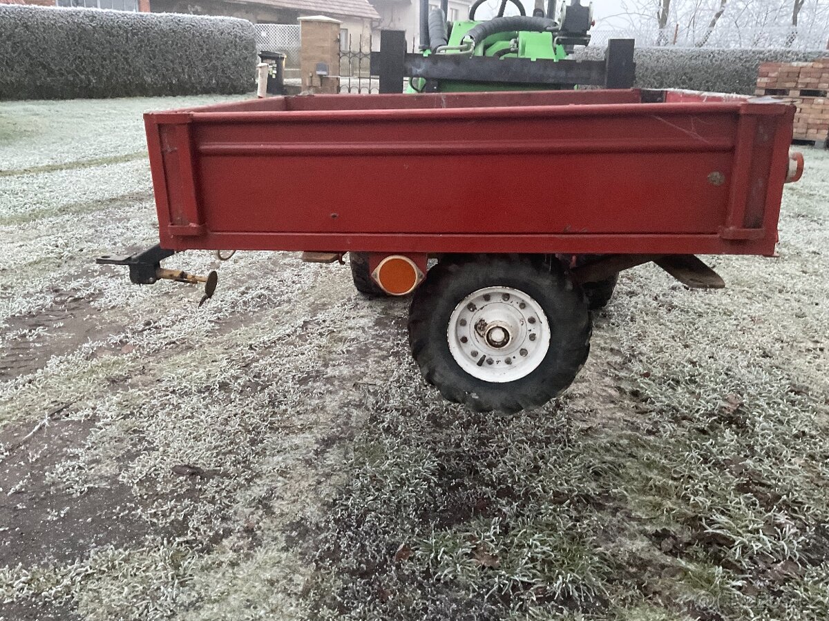 Prodám originál vozík na malotraktor MT8 mini