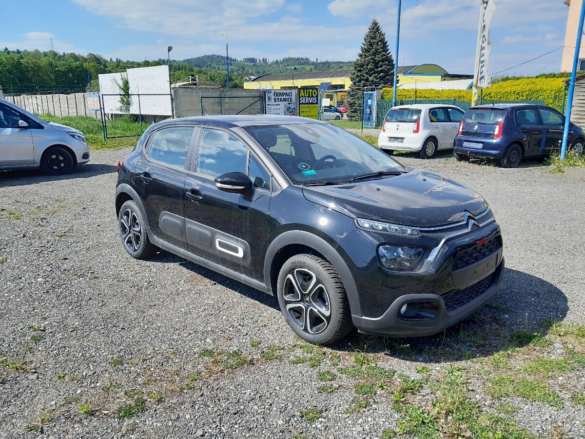 Citroën C3 1.2 Puretech 61 KW ODPOČET DPH Najeto 1400KM
