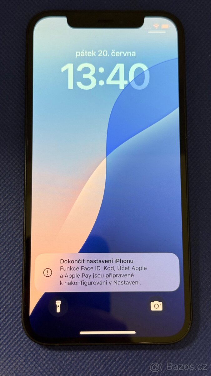 iPhone 12 64GB Black, Top stav, jako nový