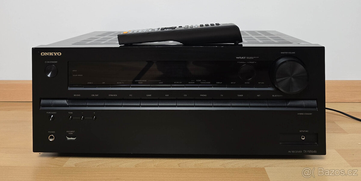 Onkyo TX-NR646 /Wi-Fi/Bluetoot/AirPlay/Dolby Atmos