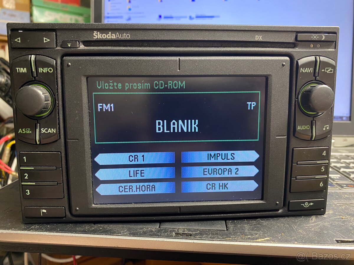Autorádio Škoda Radio Navigation MFD