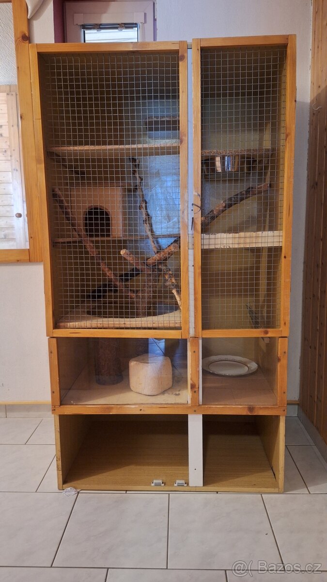 Daruji klec pro činčilu