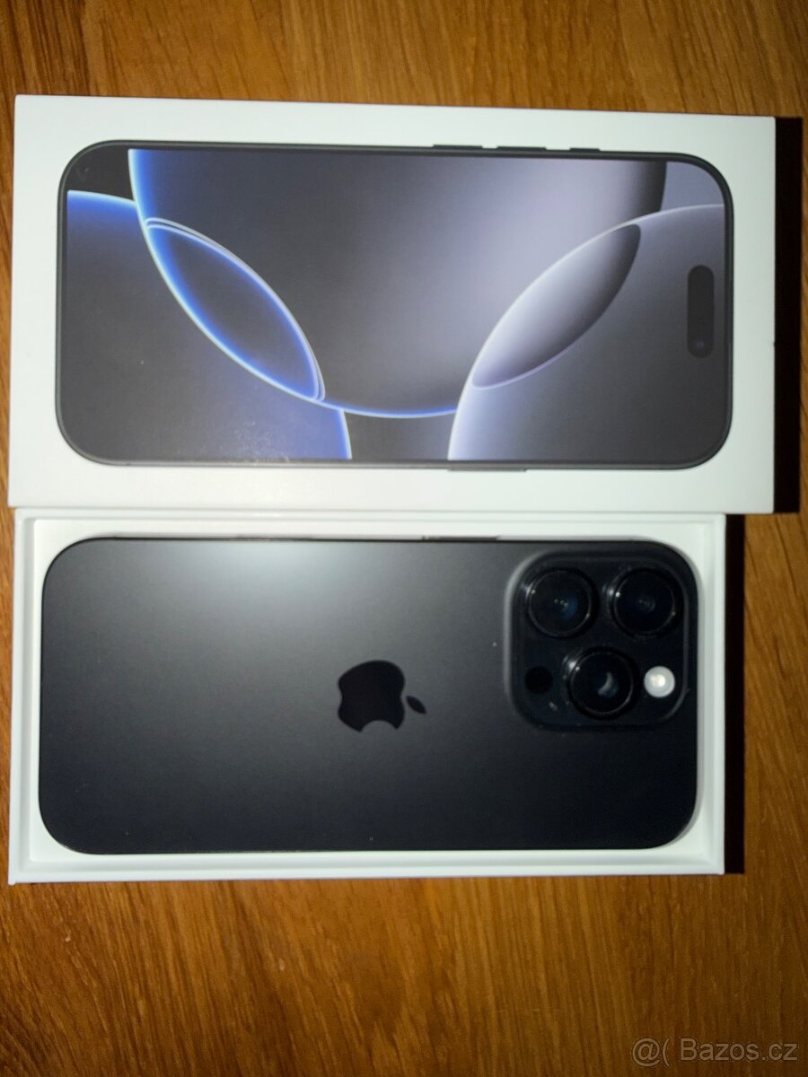 Apple Iphone 16 pro 128gb black titan